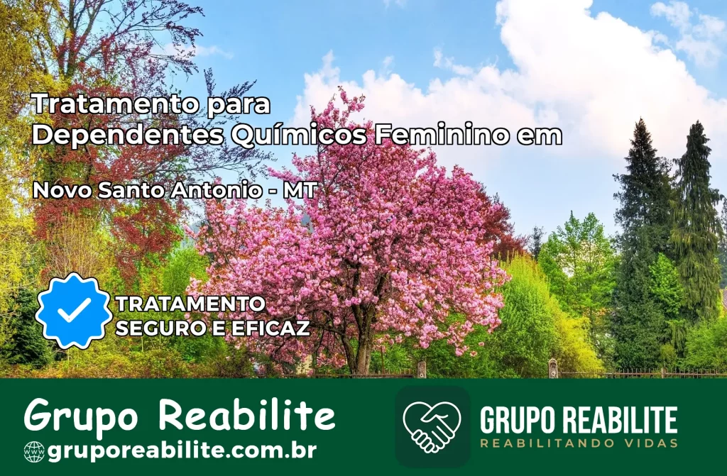 Tratamento para Dependentes Químicos Feminino em Novo Santo Antônio – MT