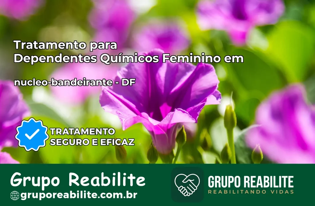 Tratamento para Dependentes Químicos Feminino em nucleo-bandeirante – DF