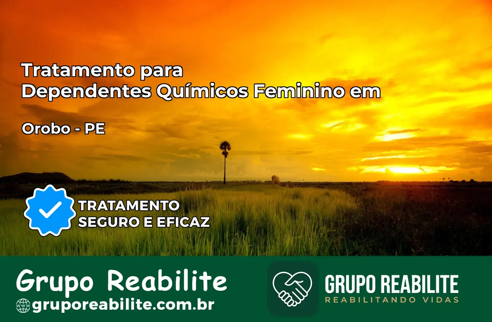 Tratamento para Dependentes Químicos Feminino em Orobó – PE
