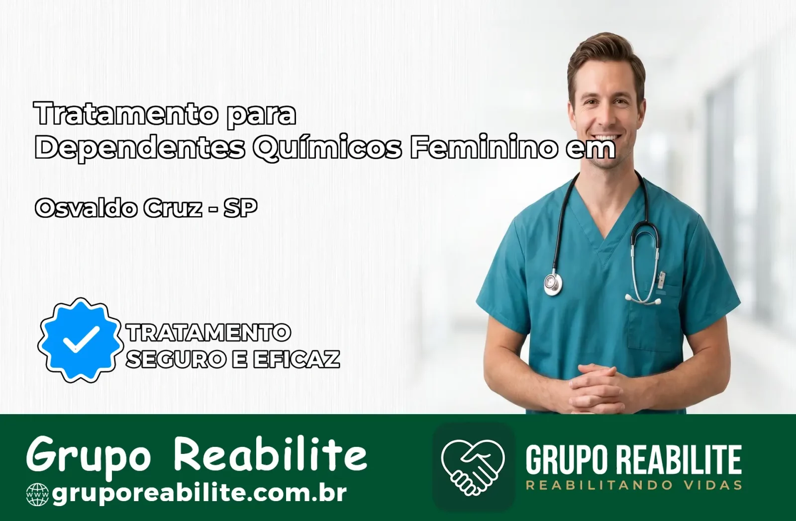 Tratamento para Dependentes Químicos Feminino em Osvaldo Cruz – SP