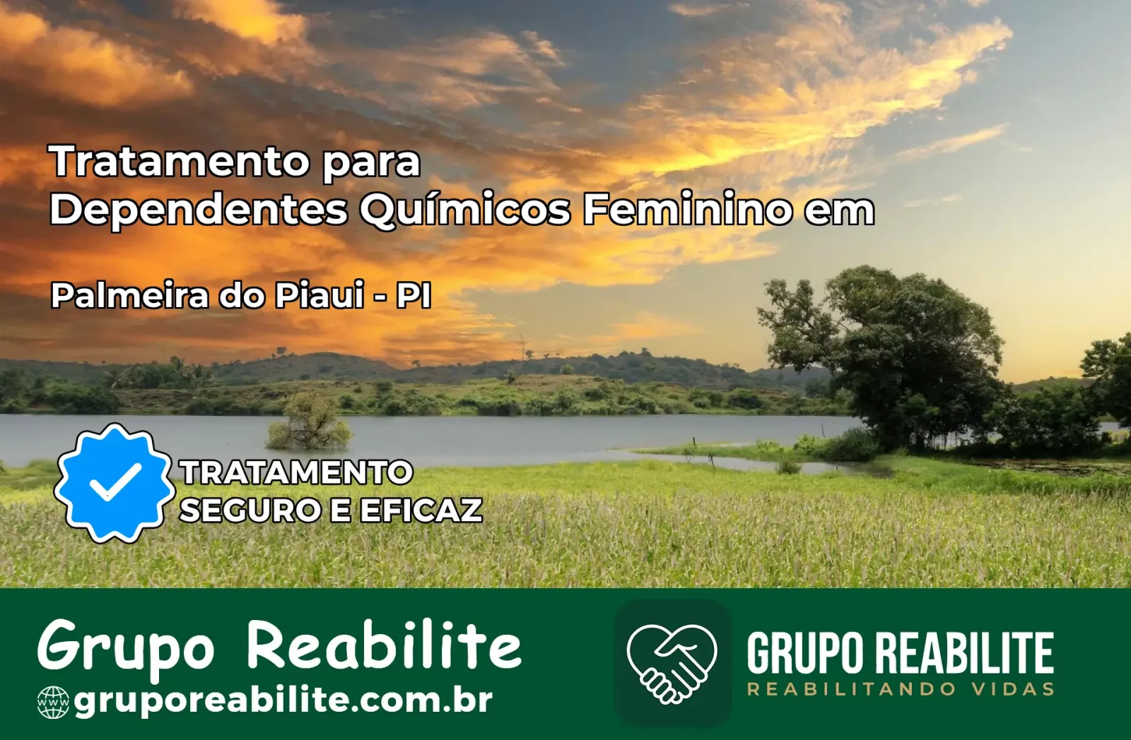 Tratamento para Dependentes Químicos Feminino em Palmeira do Piauí – PI