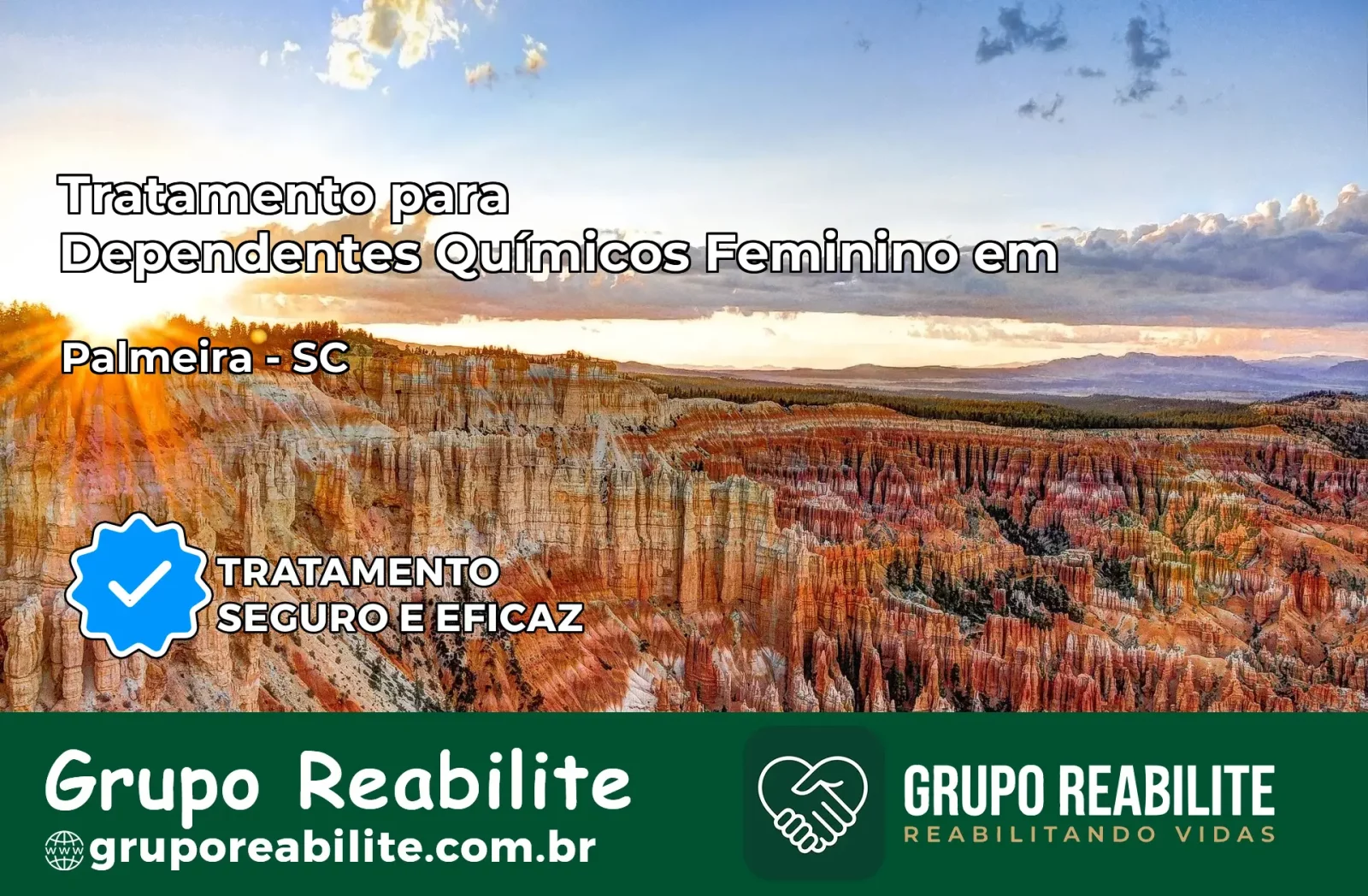Tratamento para Dependentes Químicos Feminino em Palmeira – SC