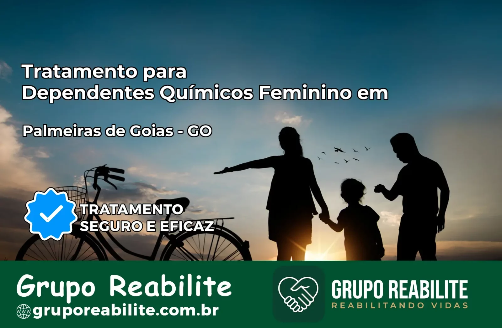 Tratamento para Dependentes Químicos Feminino em Palmeiras de Goiás – GO
