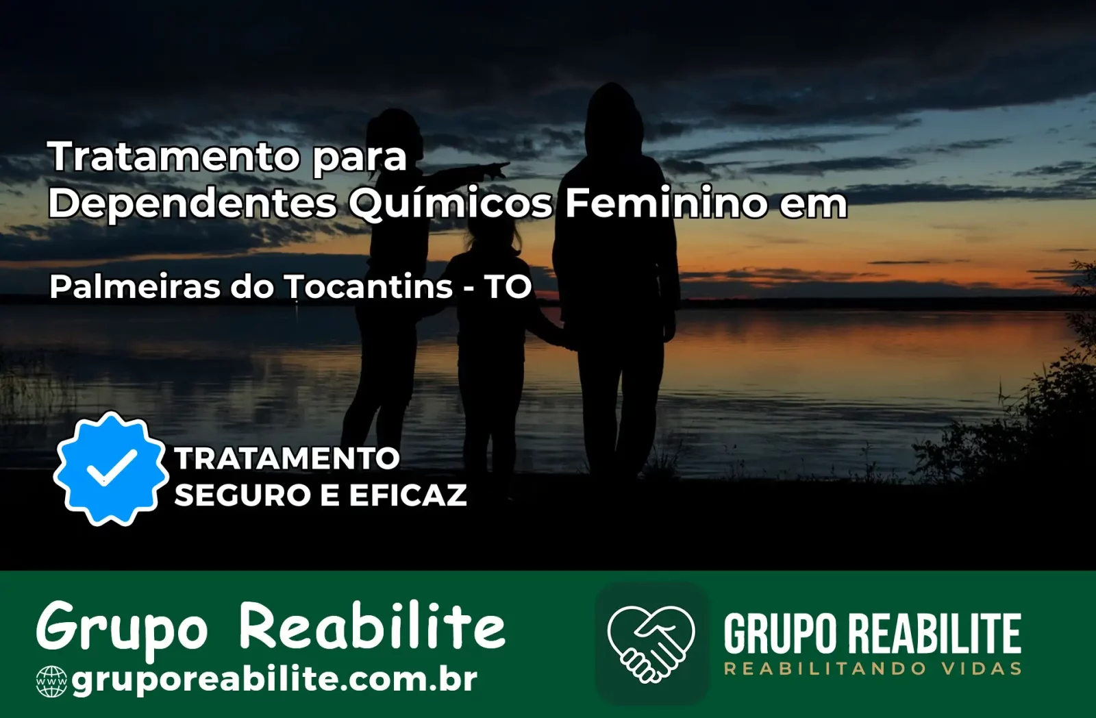 Tratamento para Dependentes Químicos Feminino em Palmeiras do Tocantins – TO