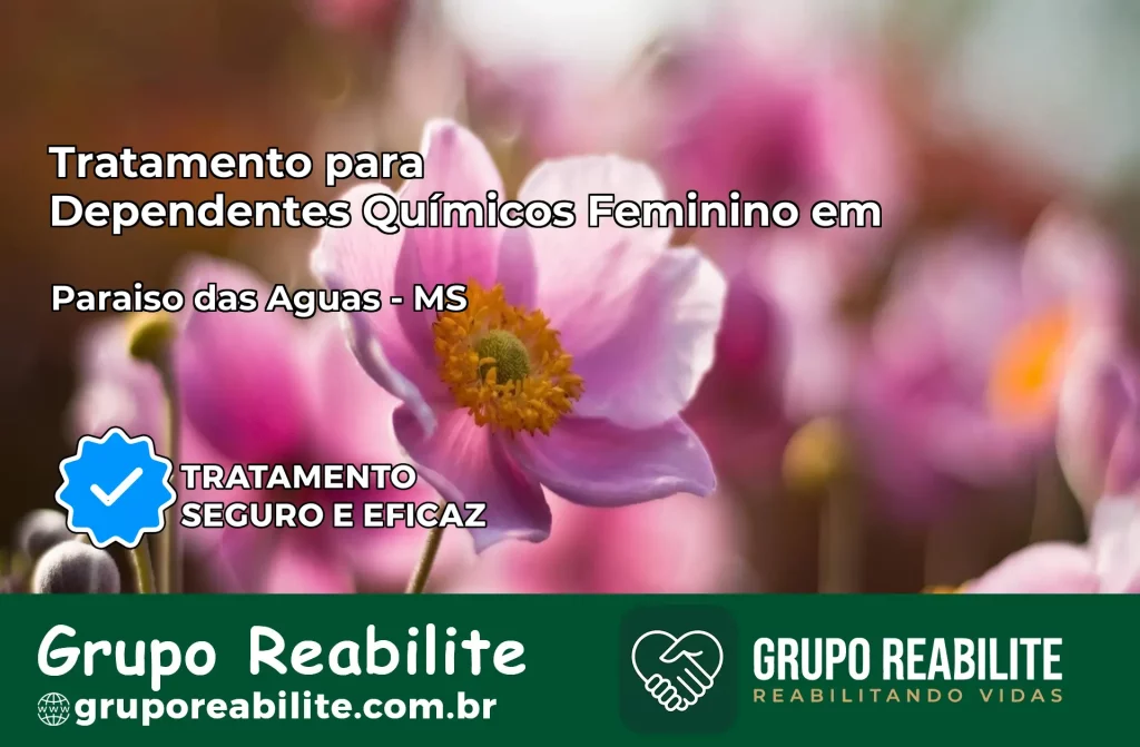 Tratamento para Dependentes Químicos Feminino em Paraíso das Águas – MS