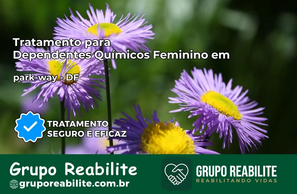 Tratamento para Dependentes Químicos Feminino em park-way – DF