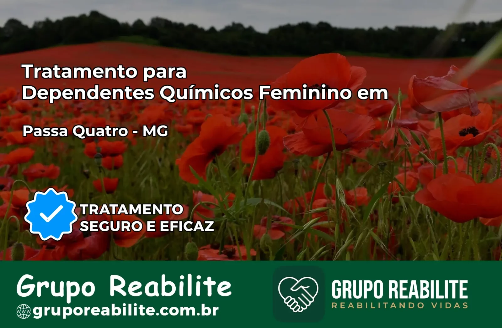 Tratamento para Dependentes Químicos Feminino em Passa Quatro – MG