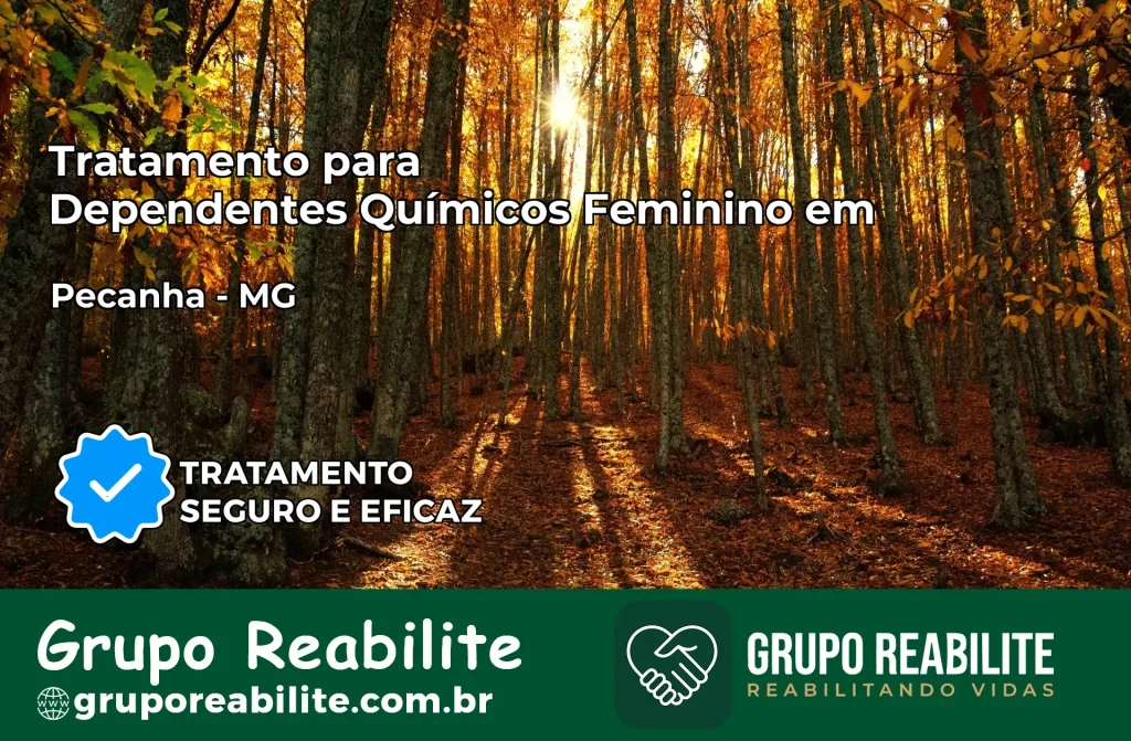 Tratamento para Dependentes Químicos Feminino em Peçanha – MG