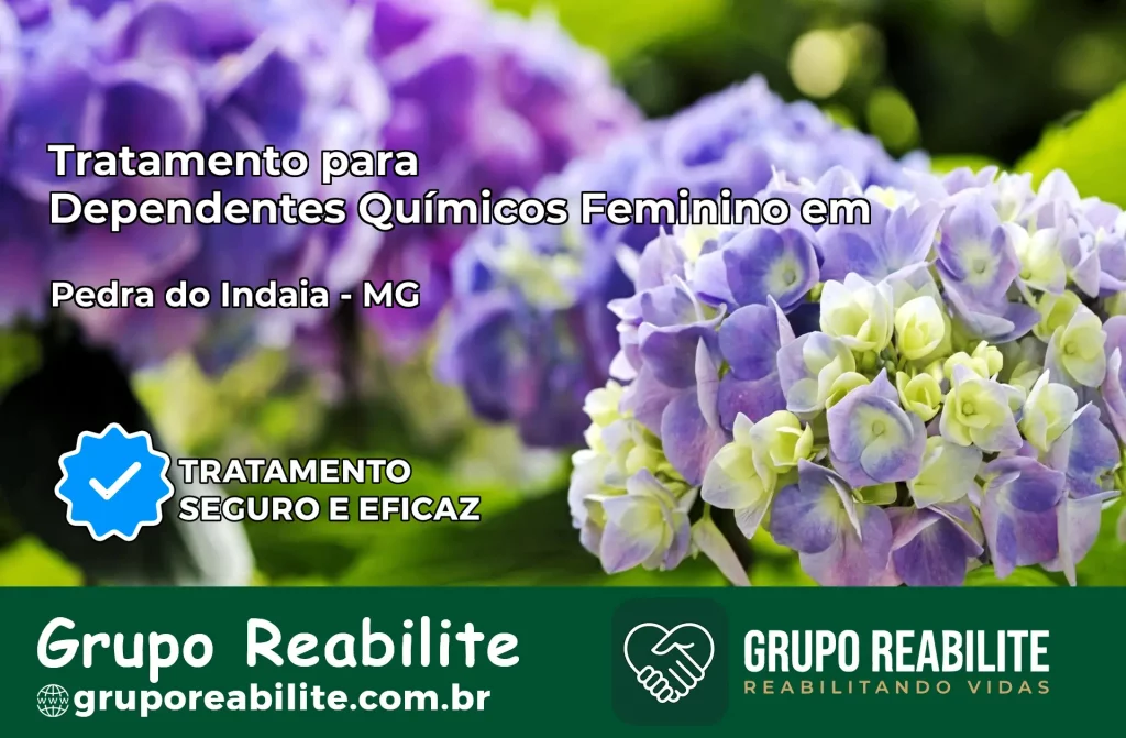 Tratamento para Dependentes Químicos Feminino em Pedra do Indaiá – MG