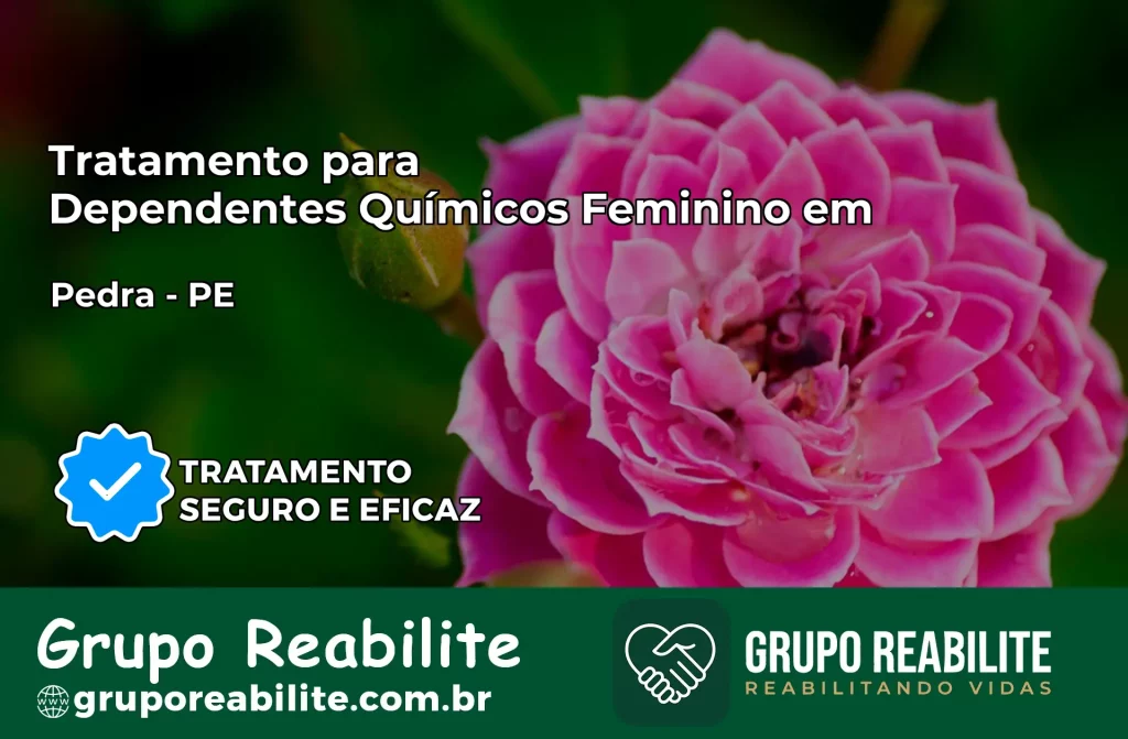 Tratamento para Dependentes Químicos Feminino em Pedra – PE