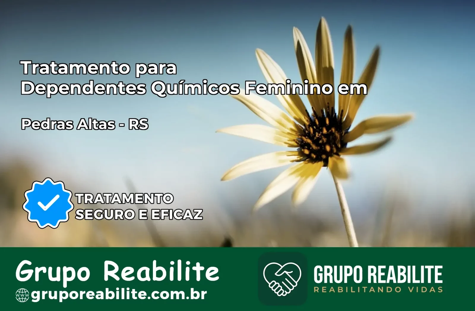 Tratamento para Dependentes Químicos Feminino em Pedras Altas – RS