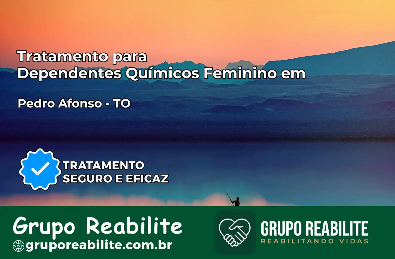 Tratamento para Dependentes Químicos Feminino em Pedro Afonso – TO