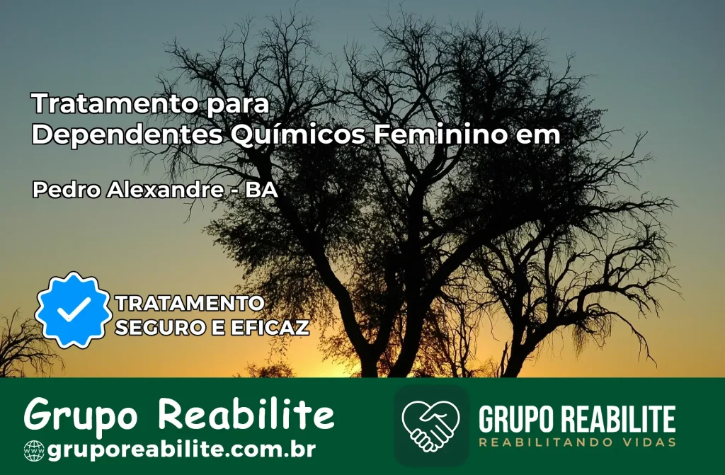 Tratamento para Dependentes Químicos Feminino em Pedro Alexandre – BA