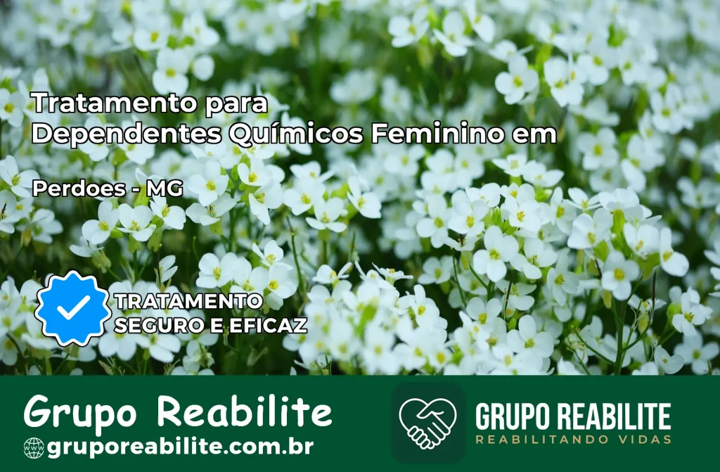 Tratamento para Dependentes Químicos Feminino em Perdões – MG