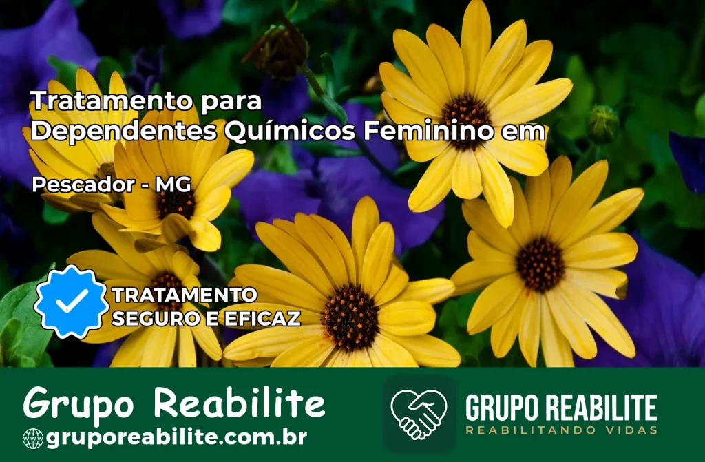 Tratamento para Dependentes Químicos Feminino em Pescador – MG