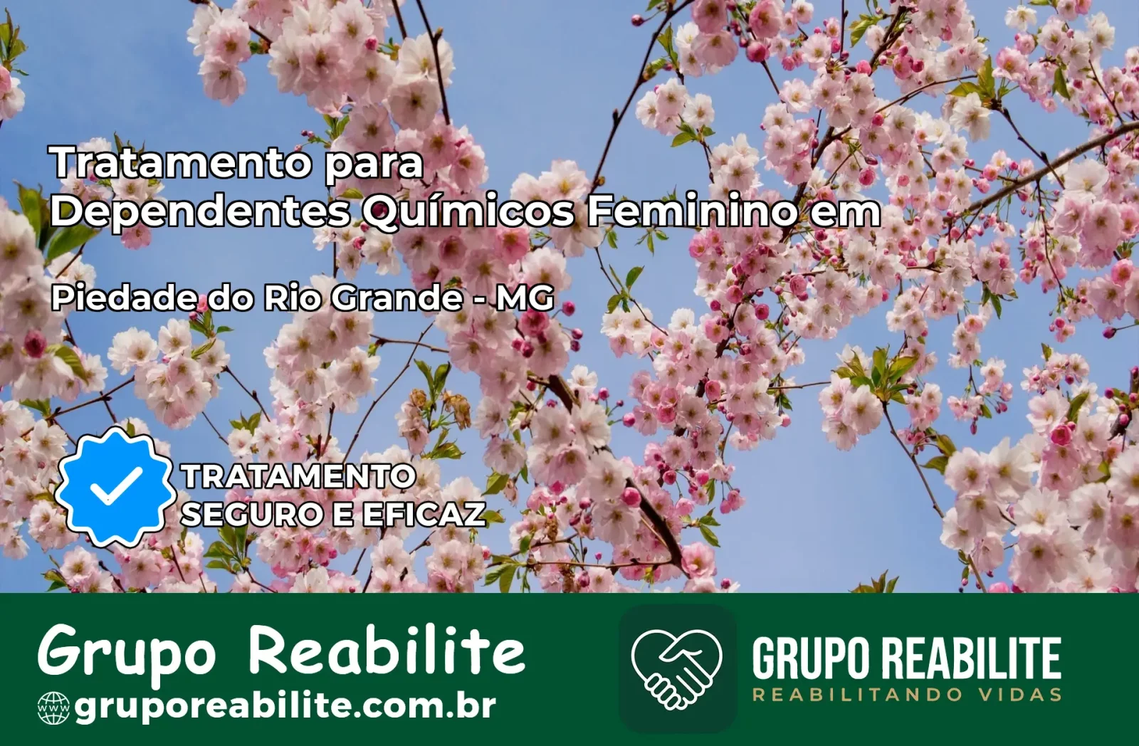 Tratamento para Dependentes Químicos Feminino em Piedade do Rio Grande – MG