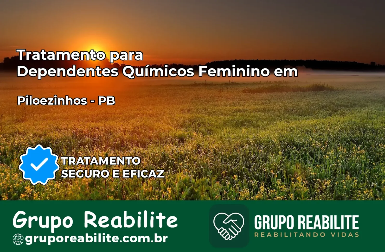 Tratamento para Dependentes Químicos Feminino em Pilõezinhos – PB