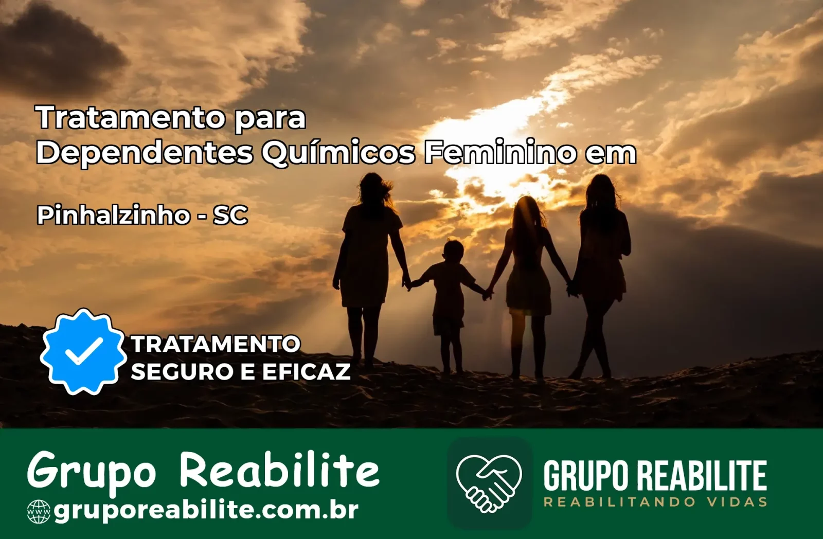 Tratamento para Dependentes Químicos Feminino em Pinhalzinho – SC
