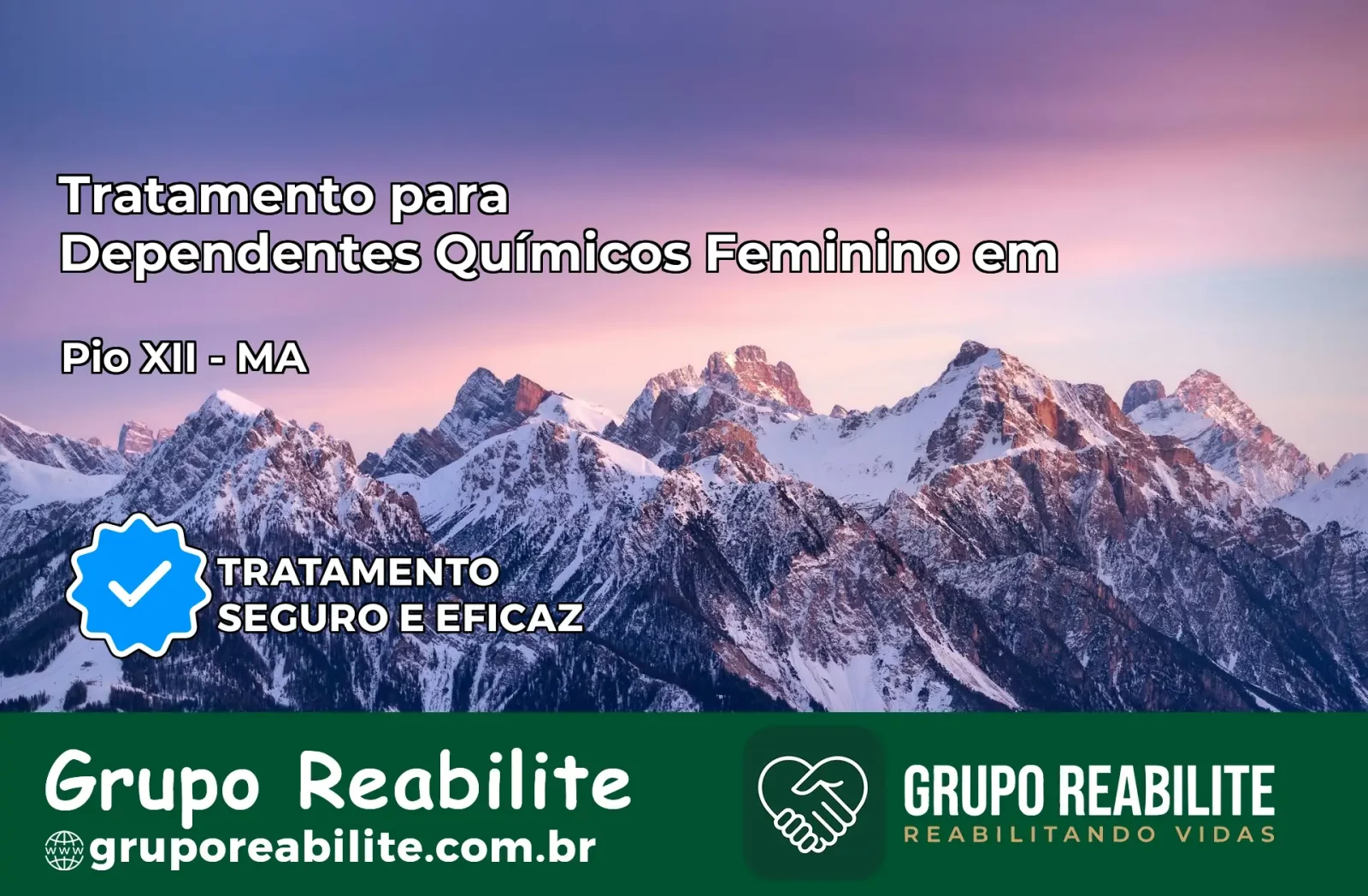 Tratamento para Dependentes Químicos Feminino em Pio XII – MA