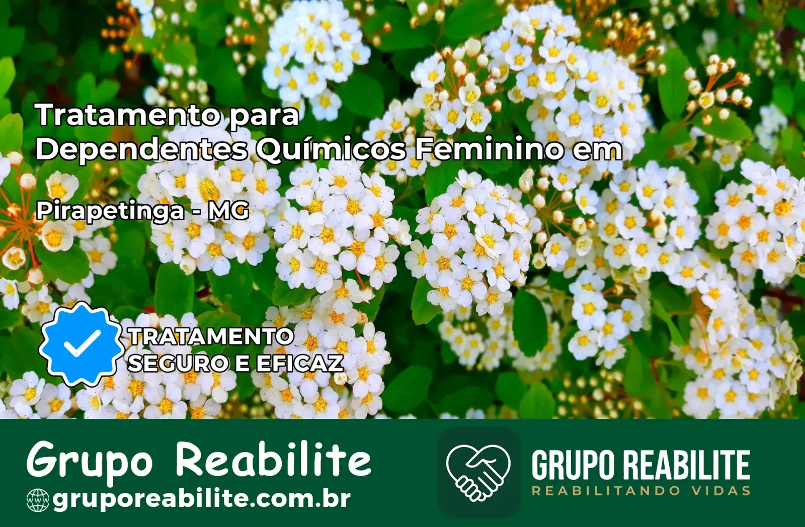 Tratamento para Dependentes Químicos Feminino em Pirapetinga – MG