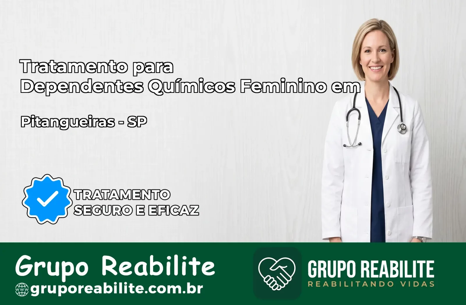 Tratamento para Dependentes Químicos Feminino em Pitangueiras – SP
