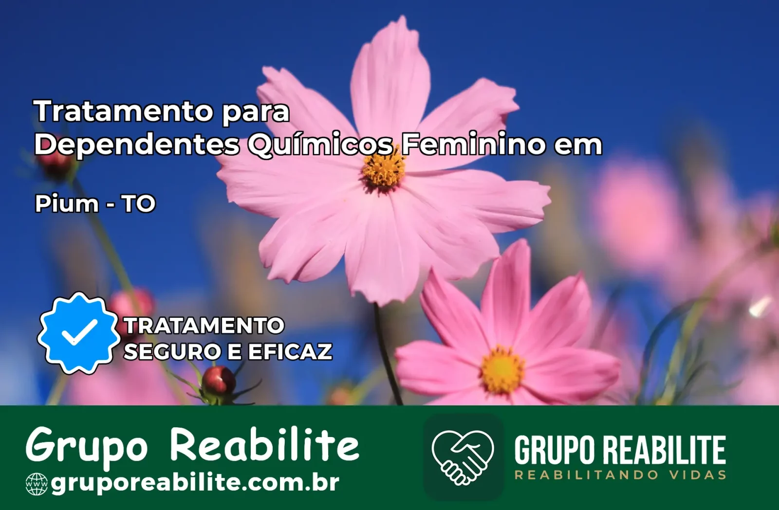 Tratamento para Dependentes Químicos Feminino em Pium – TO