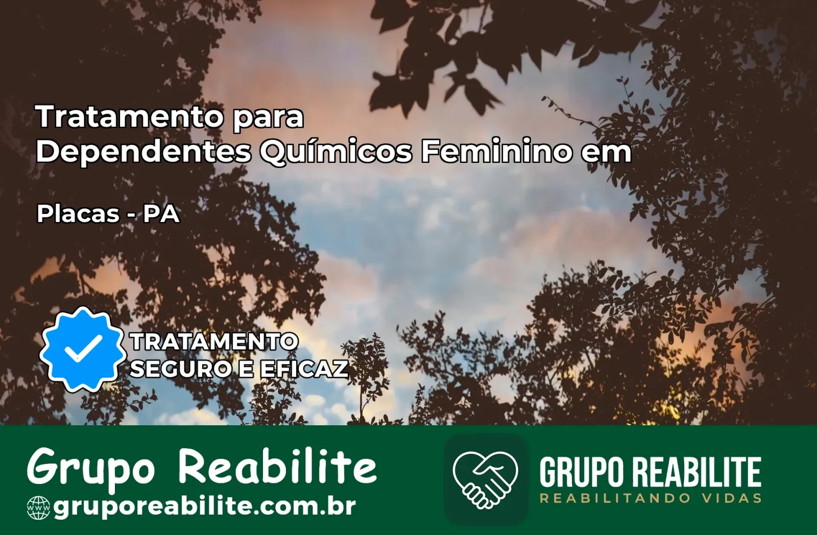 Tratamento para Dependentes Químicos Feminino em Placas – PA