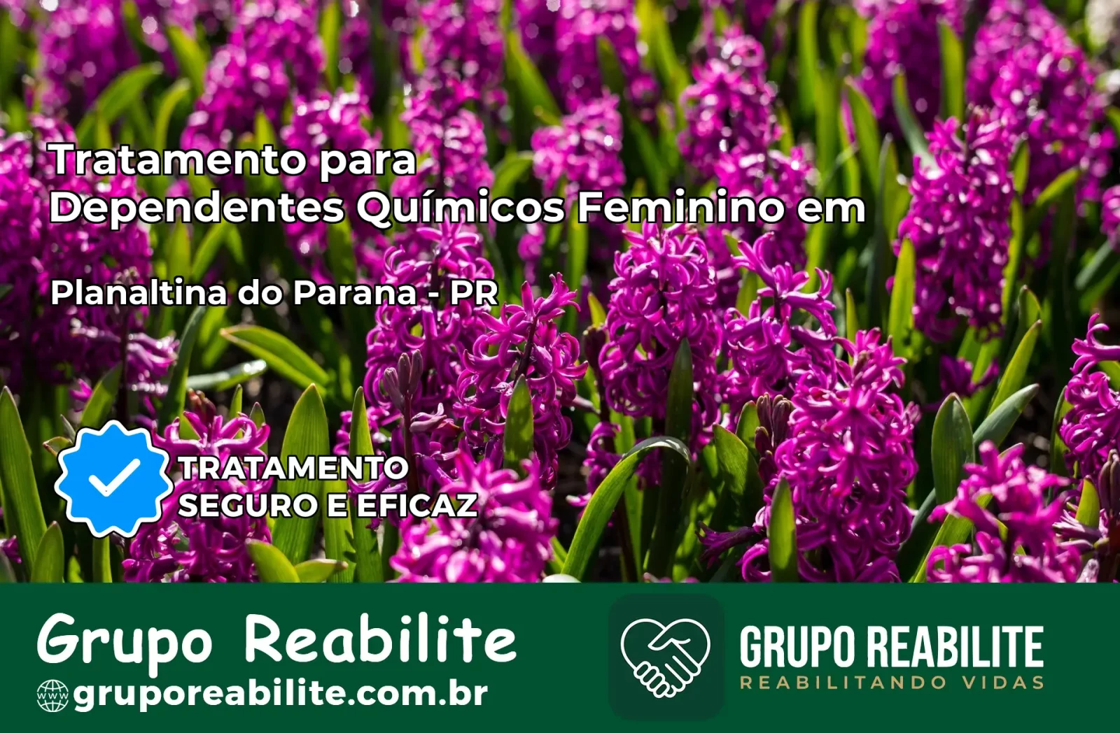 Tratamento para Dependentes Químicos Feminino em Planaltina do Paraná – PR