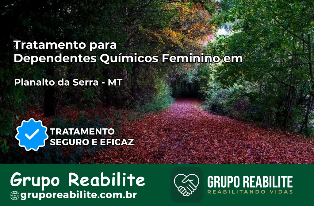 Tratamento para Dependentes Químicos Feminino em Planalto da Serra – MT