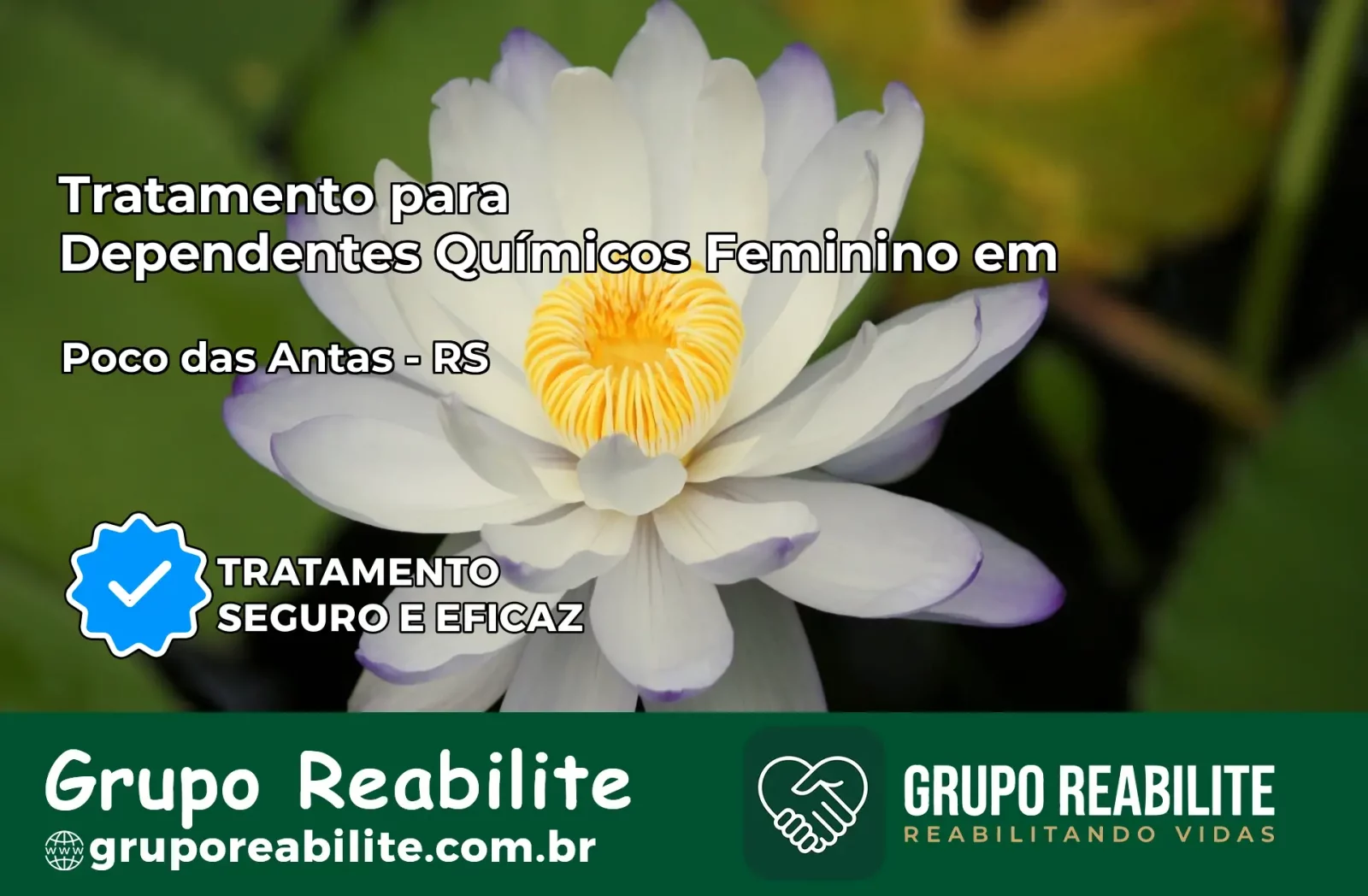 Tratamento para Dependentes Químicos Feminino em Poço das Antas – RS