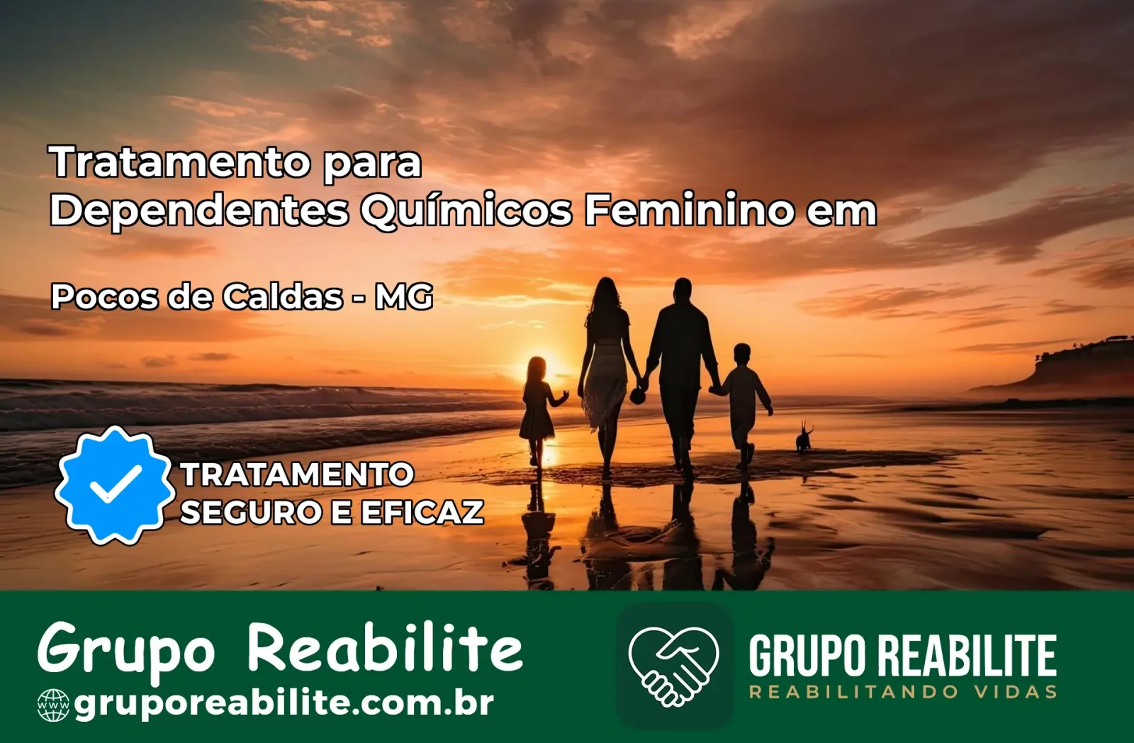 Tratamento para Dependentes Químicos Feminino em Poços de Caldas – MG