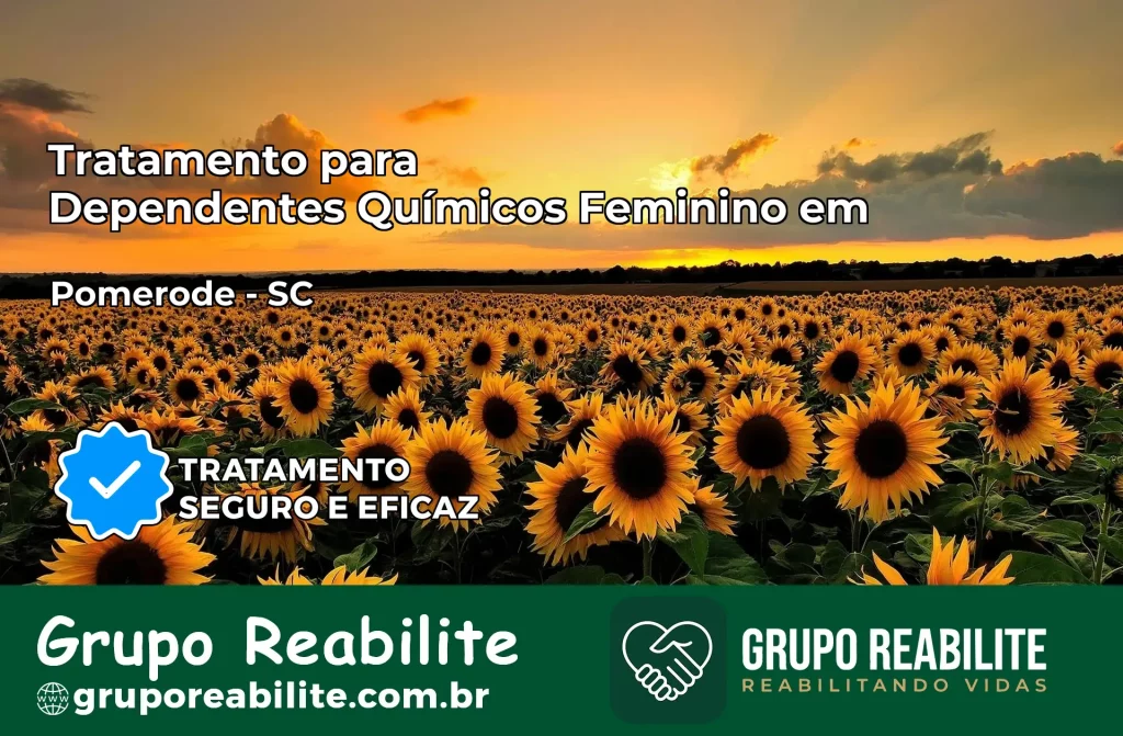 Tratamento para Dependentes Químicos Feminino em Pomerode – SC