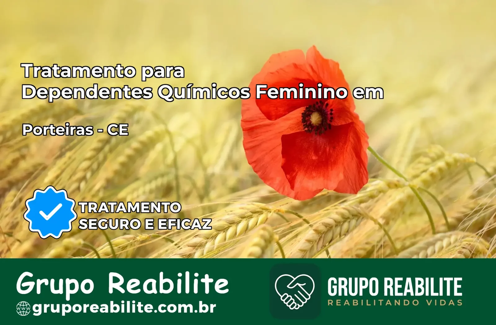 Tratamento para Dependentes Químicos Feminino em Porteiras – CE