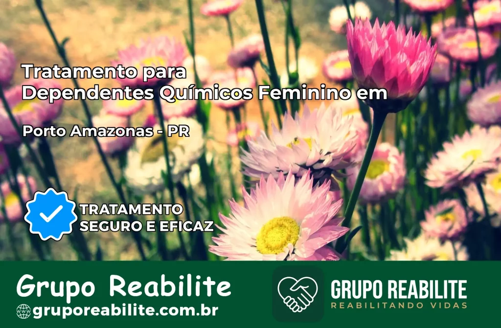 Tratamento para Dependentes Químicos Feminino em Porto Amazonas – PR