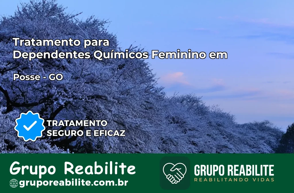 Tratamento para Dependentes Químicos Feminino em Posse – GO