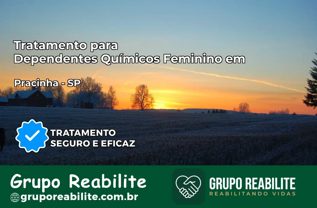 Tratamento para Dependentes Químicos Feminino em Pracinha – SP