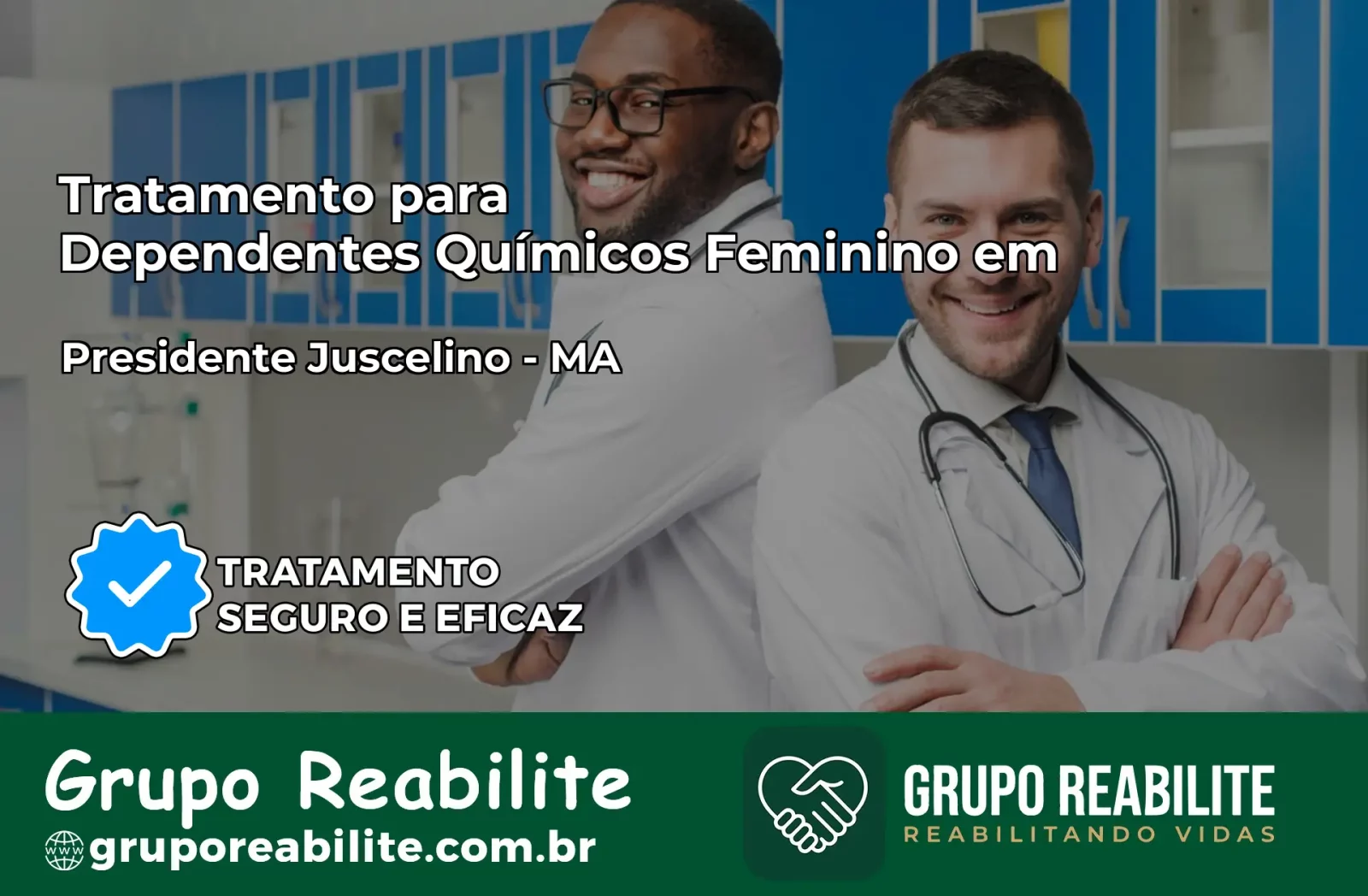 Tratamento para Dependentes Químicos Feminino em Presidente Juscelino – MA