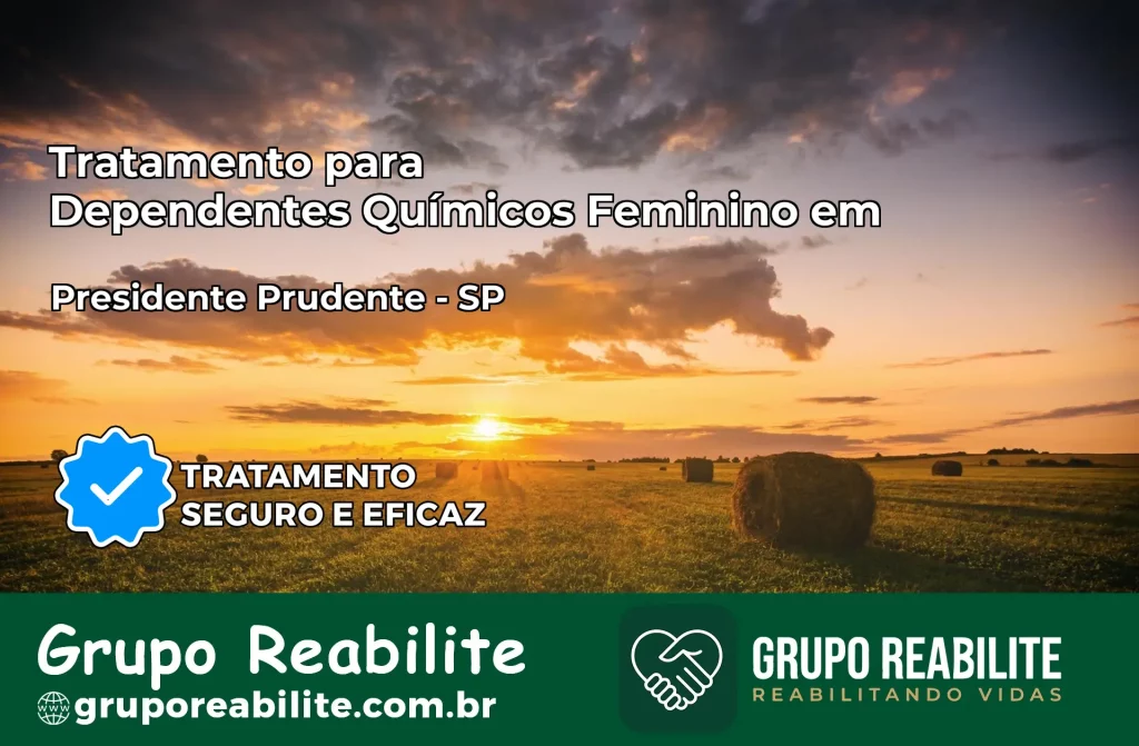 Tratamento para Dependentes Químicos Feminino em Presidente Prudente – SP
