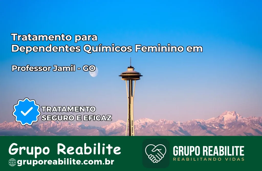 Tratamento para Dependentes Químicos Feminino em Professor Jamil – GO