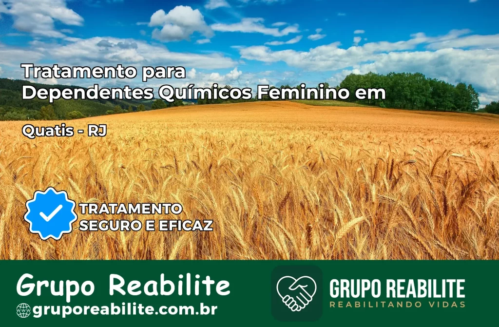Tratamento para Dependentes Químicos Feminino em Quatis – RJ