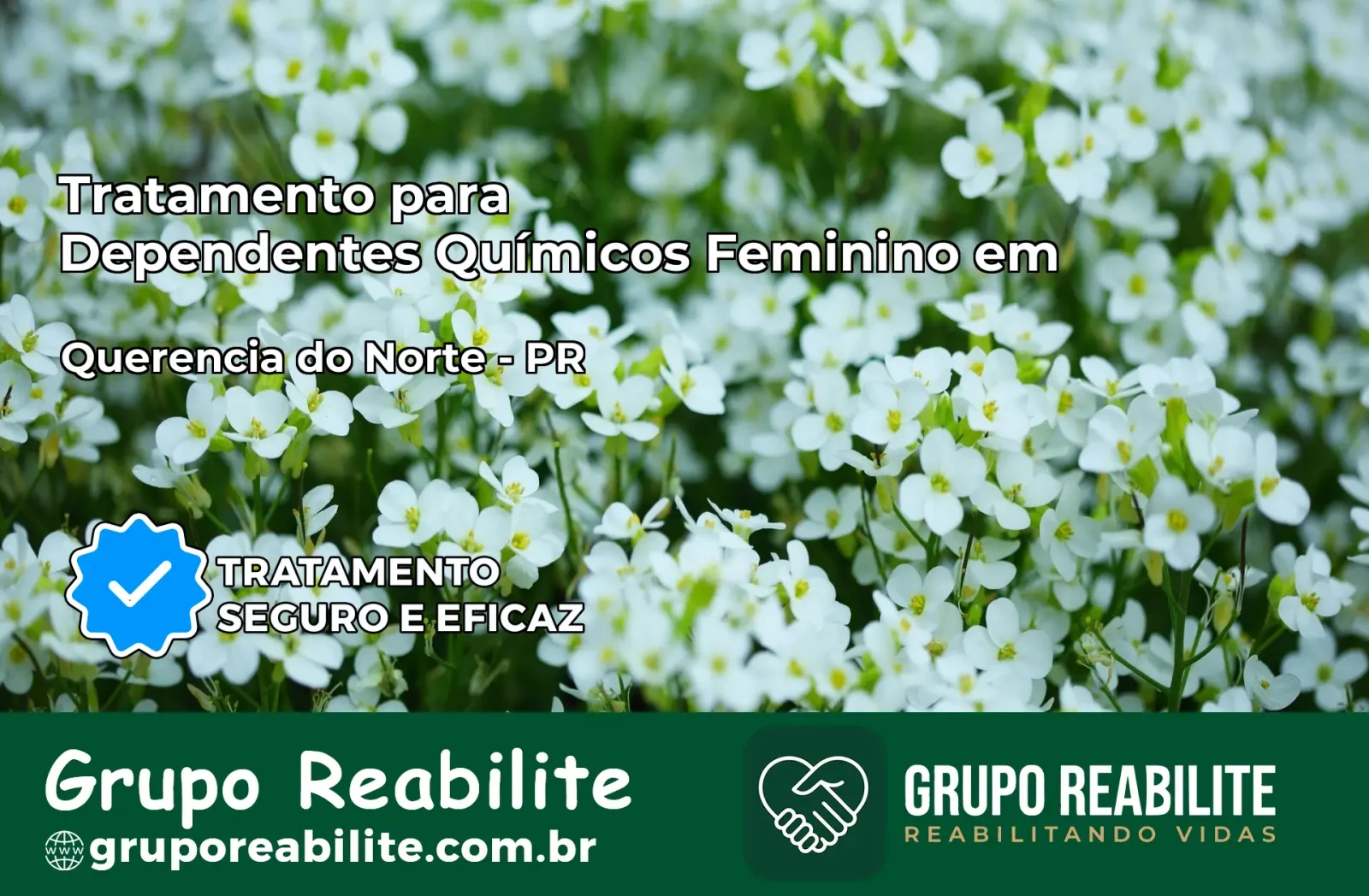 Tratamento para Dependentes Químicos Feminino em Querência do Norte – PR