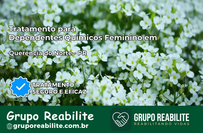 Tratamento para Dependentes Químicos Feminino em Querência do Norte – PR