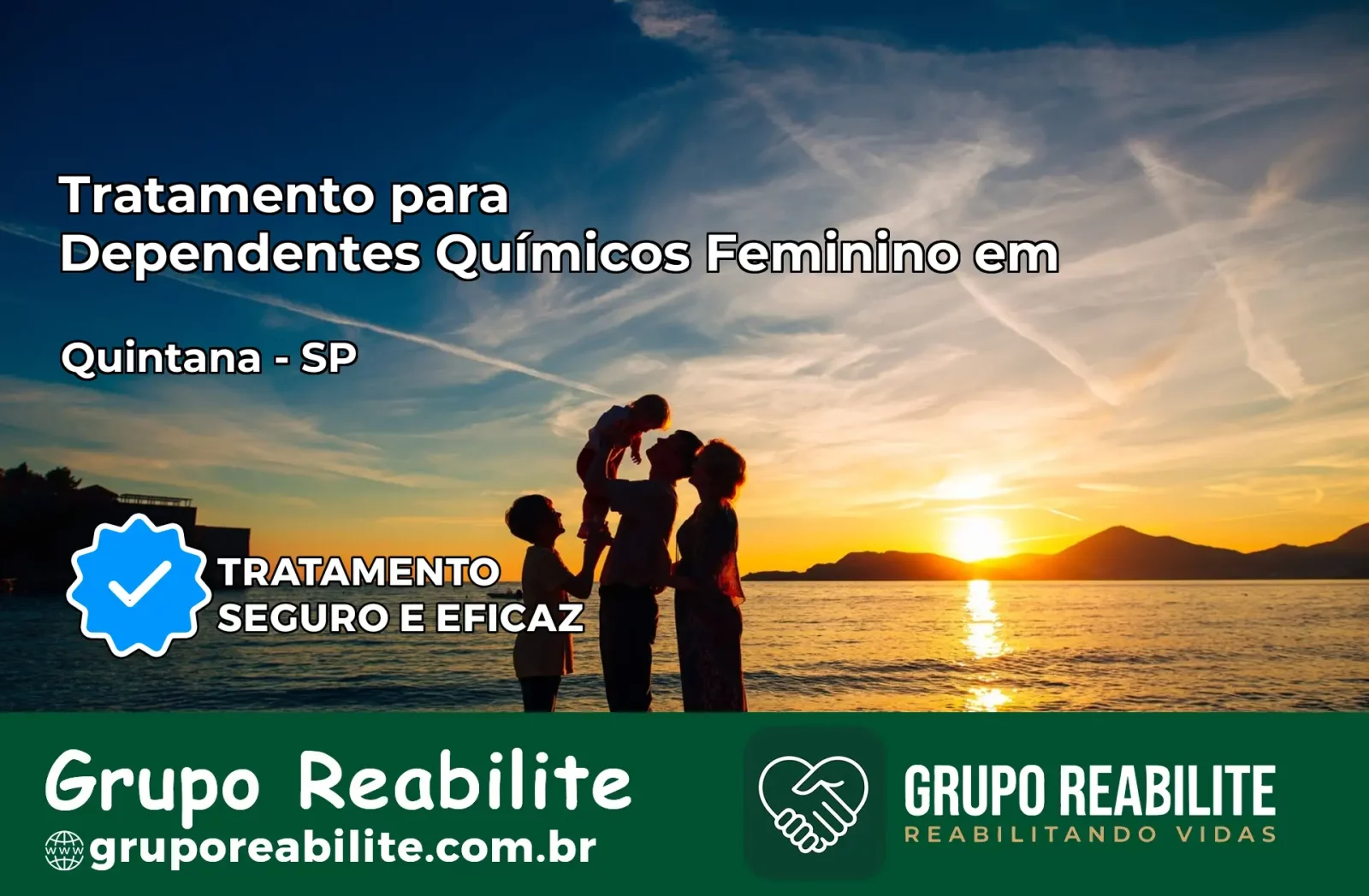 Tratamento para Dependentes Químicos Feminino em Quintana – SP