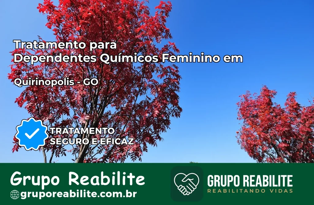 Tratamento para Dependentes Químicos Feminino em Quirinópolis – GO