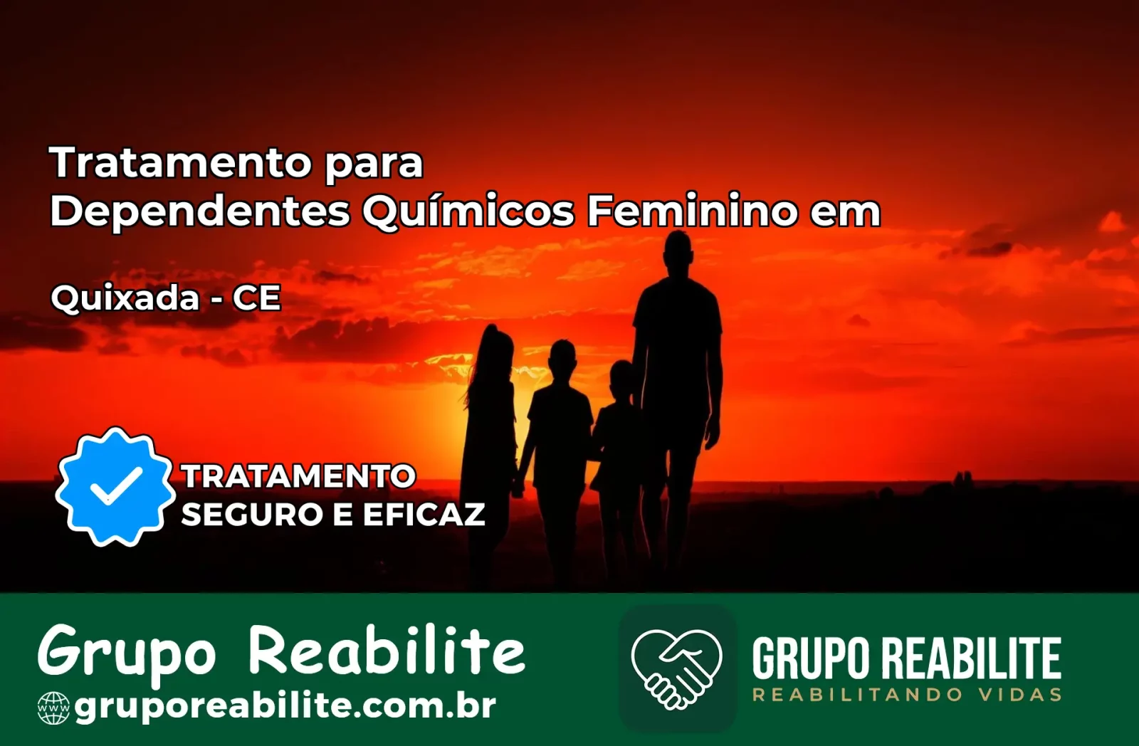 Tratamento para Dependentes Químicos Feminino em Quixadá – CE