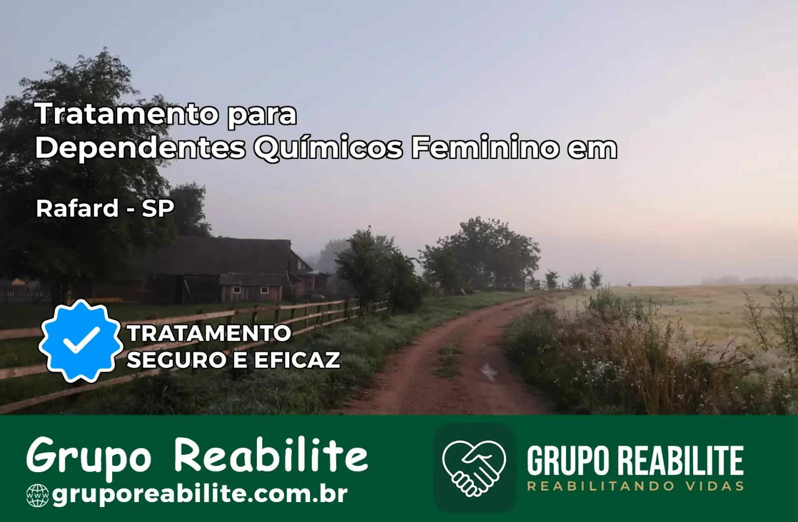 Tratamento para Dependentes Químicos Feminino em Rafard – SP