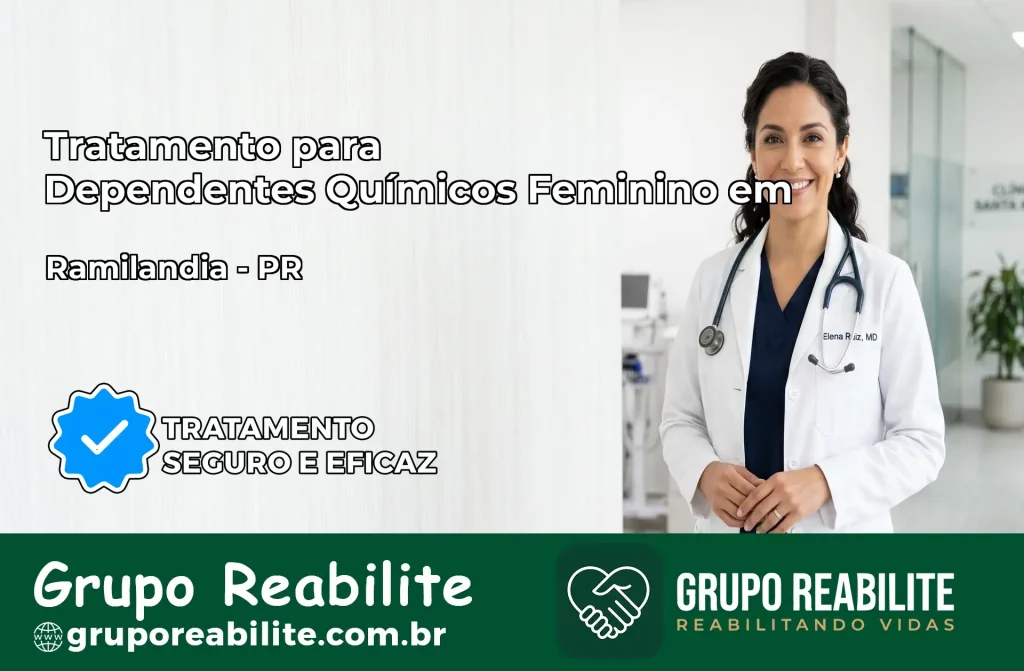 Tratamento para Dependentes Químicos Feminino em Ramilândia – PR