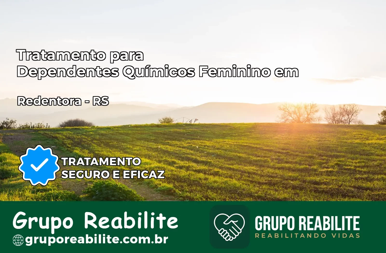 Tratamento para Dependentes Químicos Feminino em Redentora – RS