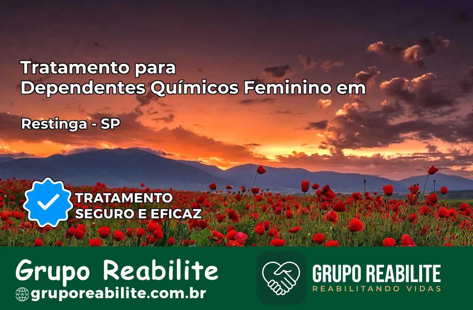Tratamento para Dependentes Químicos Feminino em Restinga – SP