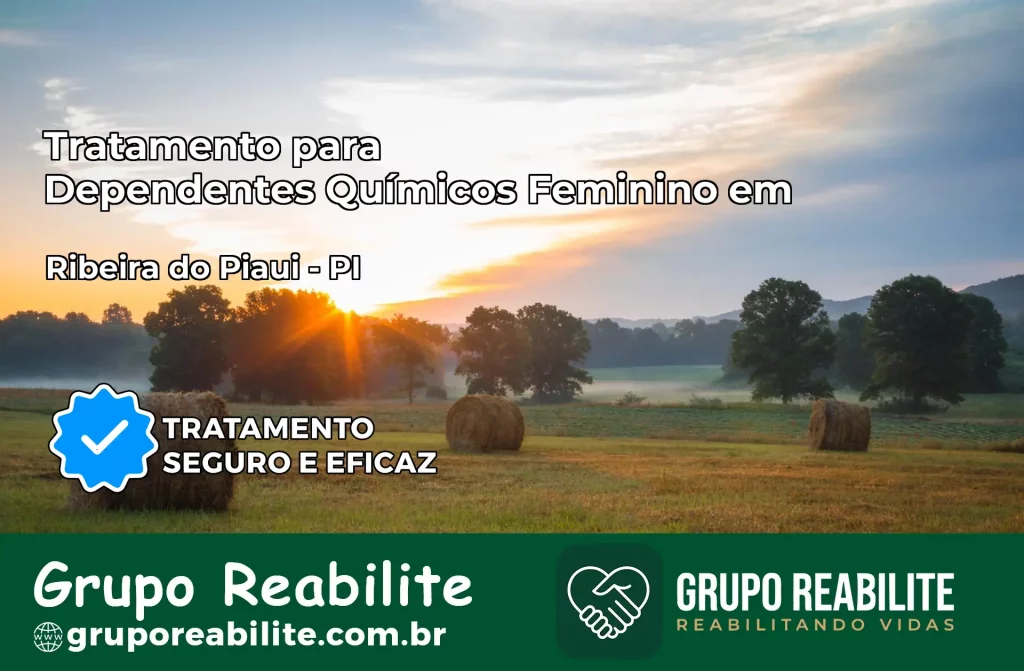 Tratamento para Dependentes Químicos Feminino em Ribeira do Piauí – PI